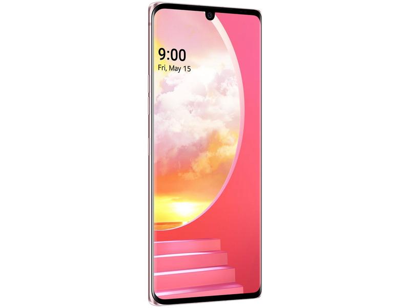 Smartphone LG Velvet 128GB Illusion Sunset Octa - Core 6GB RAM